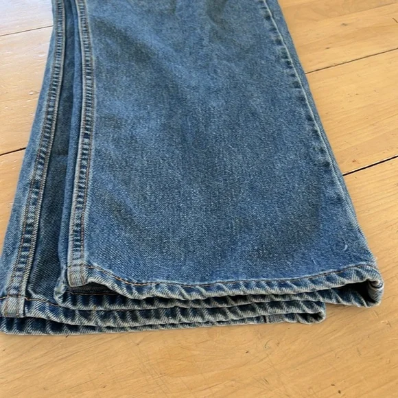 Vintage 90s Y2K Levi’s Regular Straight Leg Jeans 40x30 - Picture 10 of 11